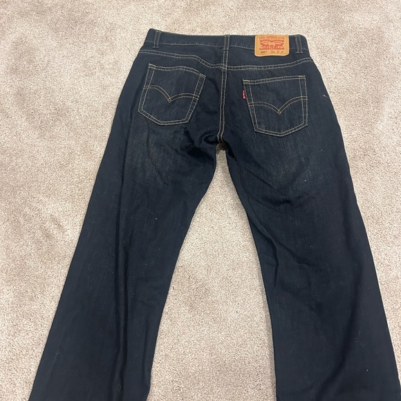 Levi 505 Kids Boys Denim Jeans - Picture 2 of 4